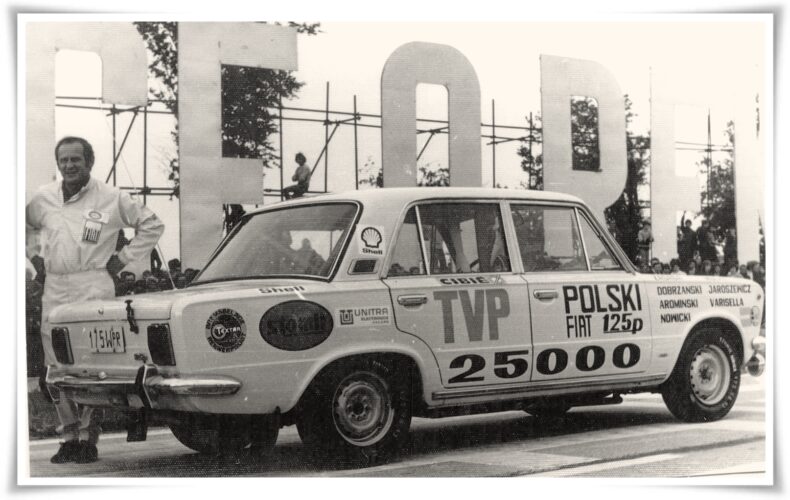 Kartka z kalendarza - Rekord prędkości - Polski Fiat 125p